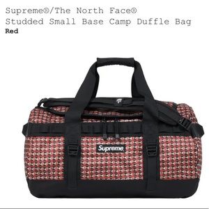 NWT Supreme The North Face Studded Camp Duffle Bag